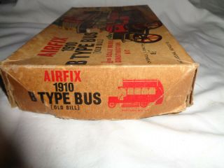 Airfix 1910 B Type Bus (old Bill 1/32 Scale Model Construction Kit 8 1/2 