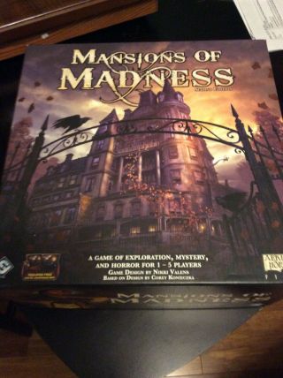 Mansions Of Madness Board Game,  2nd Edition - / Old Version Too