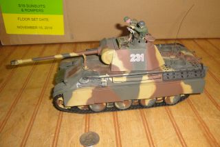 Forces Of Valor Unimax 1/32 German Panther Ausf G Tank Germany 1945
