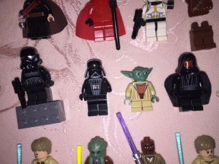 Lego Star Wars Yoda Darth Vader Maul Luke Stormtrooper Guard Count Minifigures 3