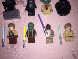 Lego Star Wars Yoda Darth Vader Maul Luke Stormtrooper Guard Count Minifigures 4