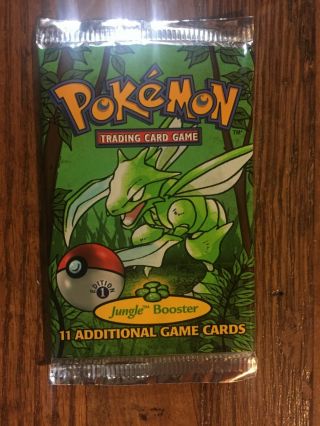 Pokemon 1st Edition Jungle Booster Pack Scyther Factory