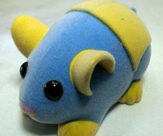 Zhu Zhu Pets Babies Flocked Felted Hamsters Mouse Roller Ball Cepia - Blue