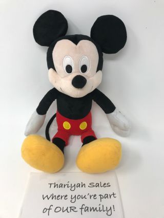 Kohls 90 Years Disney Mickey Mouse 12 Inch Stuffed Plush Doll Gently Loved (11)