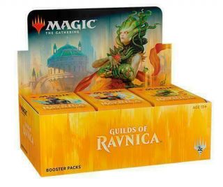 Magic Mtg Guilds Of Ravnica Factory Booster Box