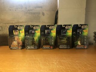Star Wars Potf Electronic Power F/x R2 - D2,  Ben Kenobi,  Palpatine,  Luke,  Vader