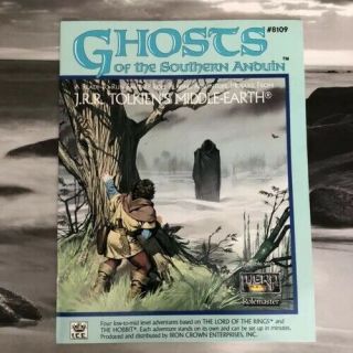 Ice Merp 1st Ed Ghosts Of The Southern Anduin Sc Vg