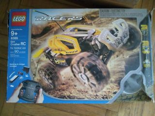 Lego 8369 Dirt Crusher Rc Racers Radio Control Complete Kit
