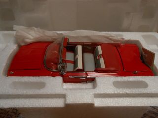 Franklin - 1960 Chevy Impala Convertible - 1/24 - B11WU 01 - & papers 4