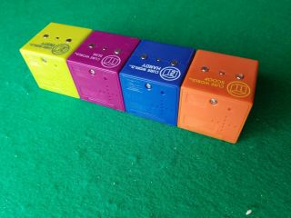 Cube World Stick People Set of 4 - SLIM,  SCOOP,  DUSTY,  & HANDY 2