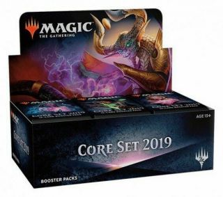Magic 2019 Booster Box - 36 Packs - Magic The Gathering - Sacb01