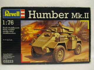 Revell Humber Mk.  Ii Model Kit 1:76 03223 Complete Kit