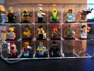 Complete Set 16 Packs Lego 71018 Mini Figures Series 17 Retired Hard To Find