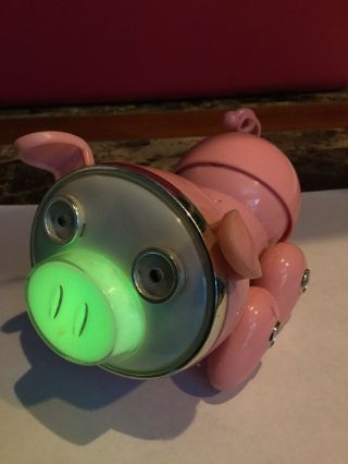 Silverlit Hip Hop Pets Pink Pig Sounds And Lights Battery Operated