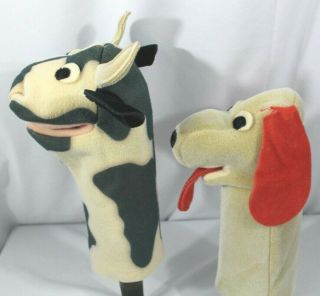 Baby Einstein Hand Puppet Cow and Dog Issues 2