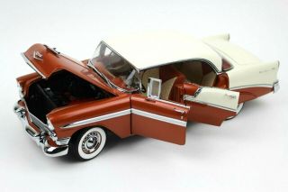 Precision Miniatures 1956 Chevrolet Bel Air 4 Door Sedan Diecast 1:18 Gold Rare 2