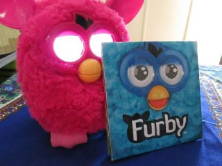 Hasbro 2012 Magenta/pink Furby Boom Interactive Talking Pet Toy