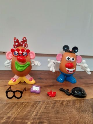 Mr & Mrs Potato Head with accessories 2