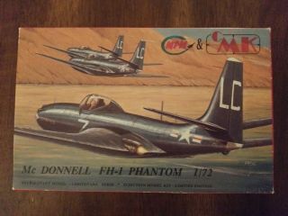 Rare Mpm & Cmk Mp72015 (limited Edition) 1 - 72 Mcdonnell Fh - 1 Phantom