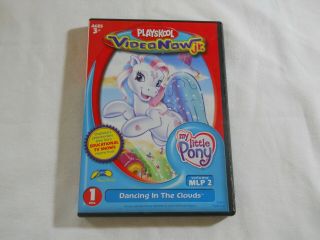 Playskool Videonow Jr My Little Pony 1 - Disc Volume Mlp 2 Dancing In The Clouds