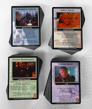 Babylon 5 Ccg Premier Complete Set Of 446 Cards 100 Rare M/nm Mint/near