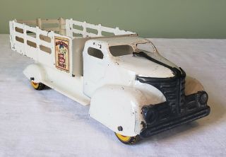Marx Toys Gmc Cab Private Label Marcrest Dairy Delivery Stake Truck 30 