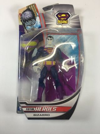 Bizarro Superman Total Heroes 6 Inch Action Figure Mattel Dc Universe