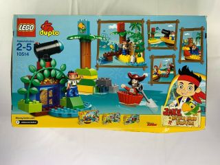 Lego Duplo Jakes Pirate Ship Bucky 10514 Factory Box