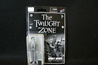 The Twilight Zone Henry Bemis Black And White Bif Bang Pow Figure Rare 3.  75 "
