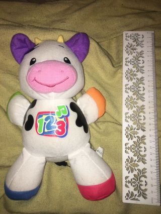 Baby Child 123 Counting Cow Fisher Price Plush