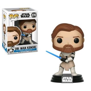 Pop Vinyl - - Star Wars: Clone Wars - Obi Wan Kenobi Pop Vinyl