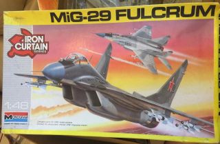 Mig - 29 Fulcrum By Monogram Iron Curtain Series 1/48 5825