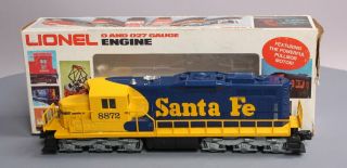 Lionel 6 - 8872 Santa Fe Sd18 Diesel Locomotive/box