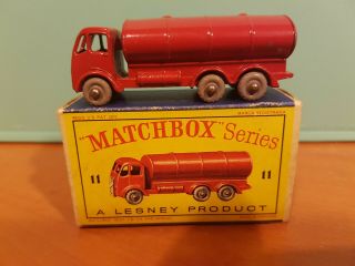 Matchbox Lesney Petrol Tanker Esso No 11 Series 1 - 75