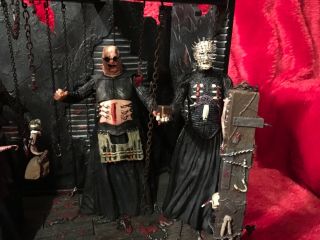 NECA REEL TOYS HELLRAISER CENOBITE LAIR BOXED SET SPENCER EXCLUSIVE Loose 5