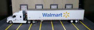 Dcp 1/64 Diecast Promotions 32182 Walmart Freightliner Cascadia Dry Van Htf
