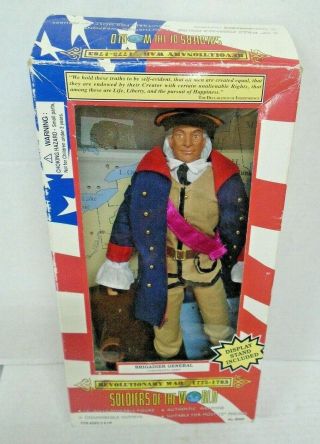 Soldiers Of The World Revolutionary War Brigadier General Action Figure 1997