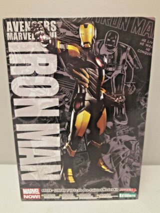Marvel Avengers Marvel Now Iron Man 1/10 Scale Statue Artfx,  Kotobukiya
