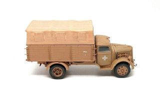 21st Century Ultimate Soldier German Opel Blitz Afrika Corps Truck - 1:32 Scale