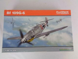 Eduard Bf 109g - 6 Profipack Edition 1/48 Model Military Aircraft Kit 8268