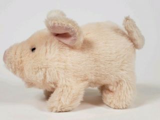 Pudgey the Piglet Battery Operated Plush Pig By Iwaya Corporation 1986 2