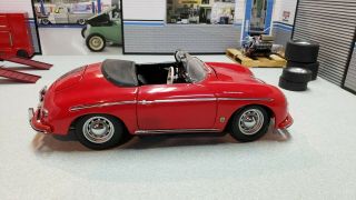 Kyosho 1958 Porsche 356a/1600 Speedster Guards Red W/black Int 1:18 Read