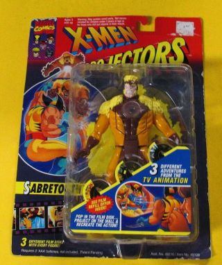 Toy Biz Marvel Comics X - Men Projectors Sabretooth Action Figure 49106