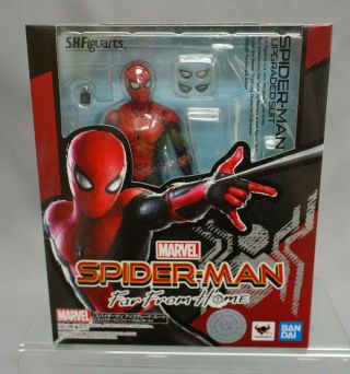 S.  H.  Figuarts Spider - Man Upgrade Suit (spider - Man Far From Home) Bandai Spirits