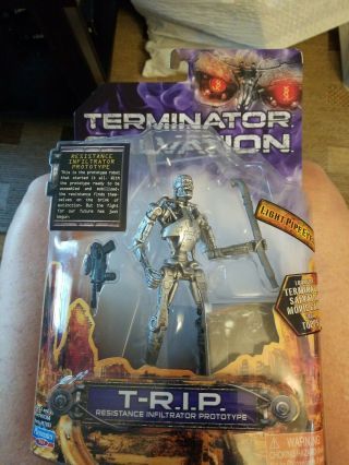 Terminator Salvation,  T - R - I - P Resistance Infiltrator Prototype,  Light Pipe Eyes