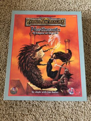 Guc Advanced Dungeons And Dragons Forgotten Realms Netheril: Empire Of Magic