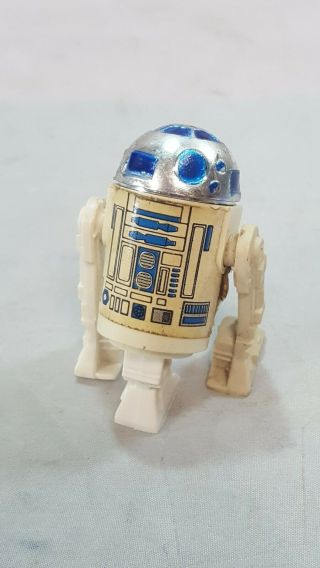 Vintage Star Wars Droid Factory R2 - D2 Complete Figure 1977 - 79 Dome Paint