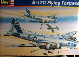 Revell B - 17g Flying Fortress 1:48 Scale Airplane Model Kit & W.  W.  Ii Figure Set