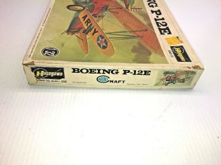 Hasegawa 1/32 Boeing P - 12E US Army Pursuit Plane No Instructions S&H 3