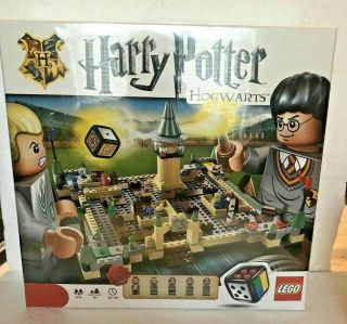 Lego Harry Potter Hogwarts 3862 Board Game 100 Complete Box